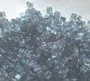 50g 4x3mm Crystal Blue Lustre Tiny Cubes
